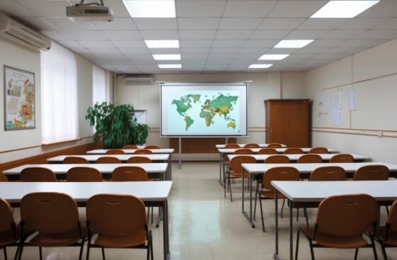 view-modern-classroom-school